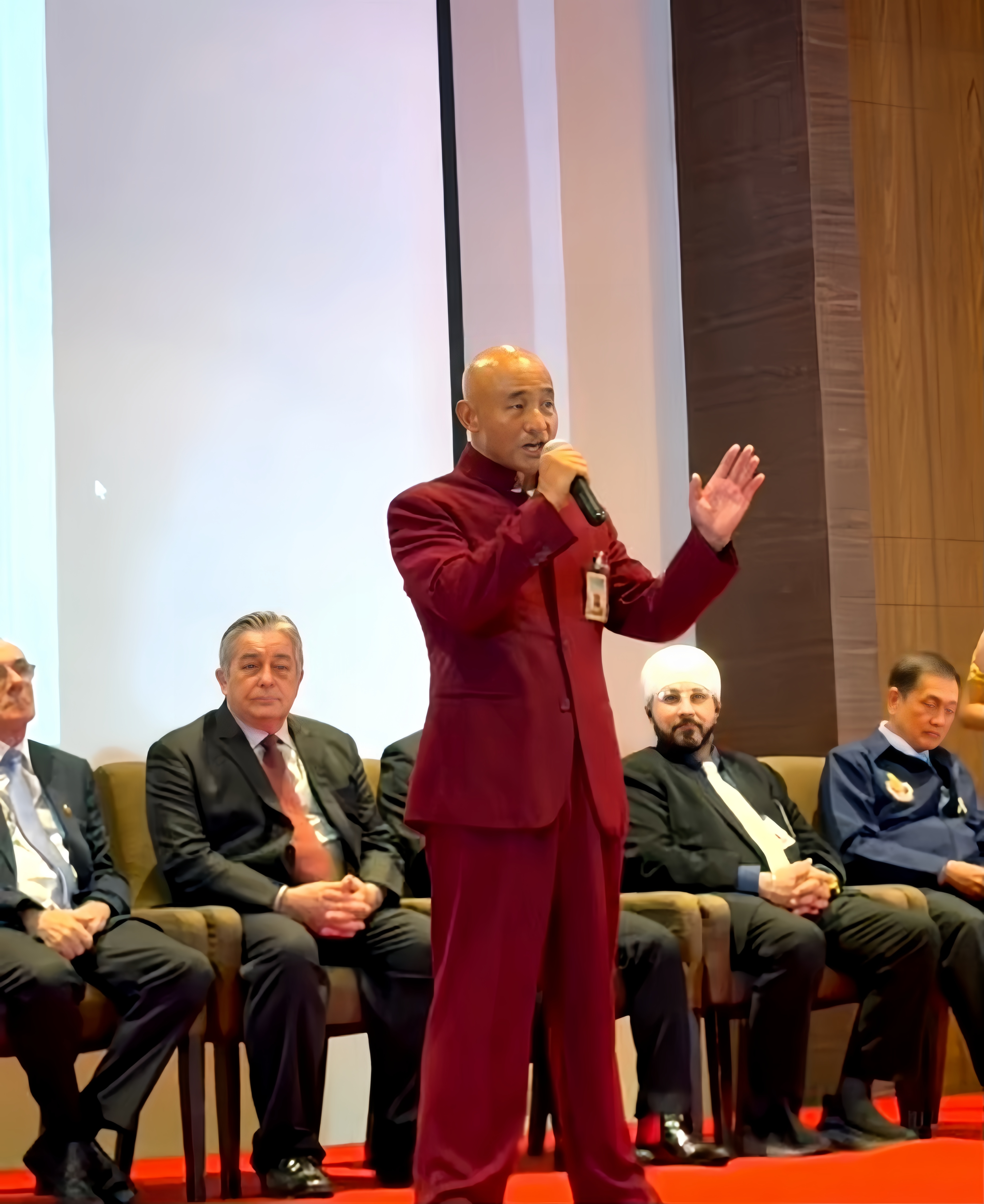 ​傅彪荣获国际功夫文化杰出领袖奖